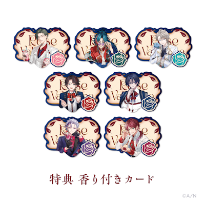 にじさんじから「Rose Valentine」グッズが登場！2026年2月6日(金)18時